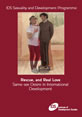 Resue_and_Real_Love_FrontCover This is the cover to the report 'Resue and Real Love: Same-sex Desire in International'.